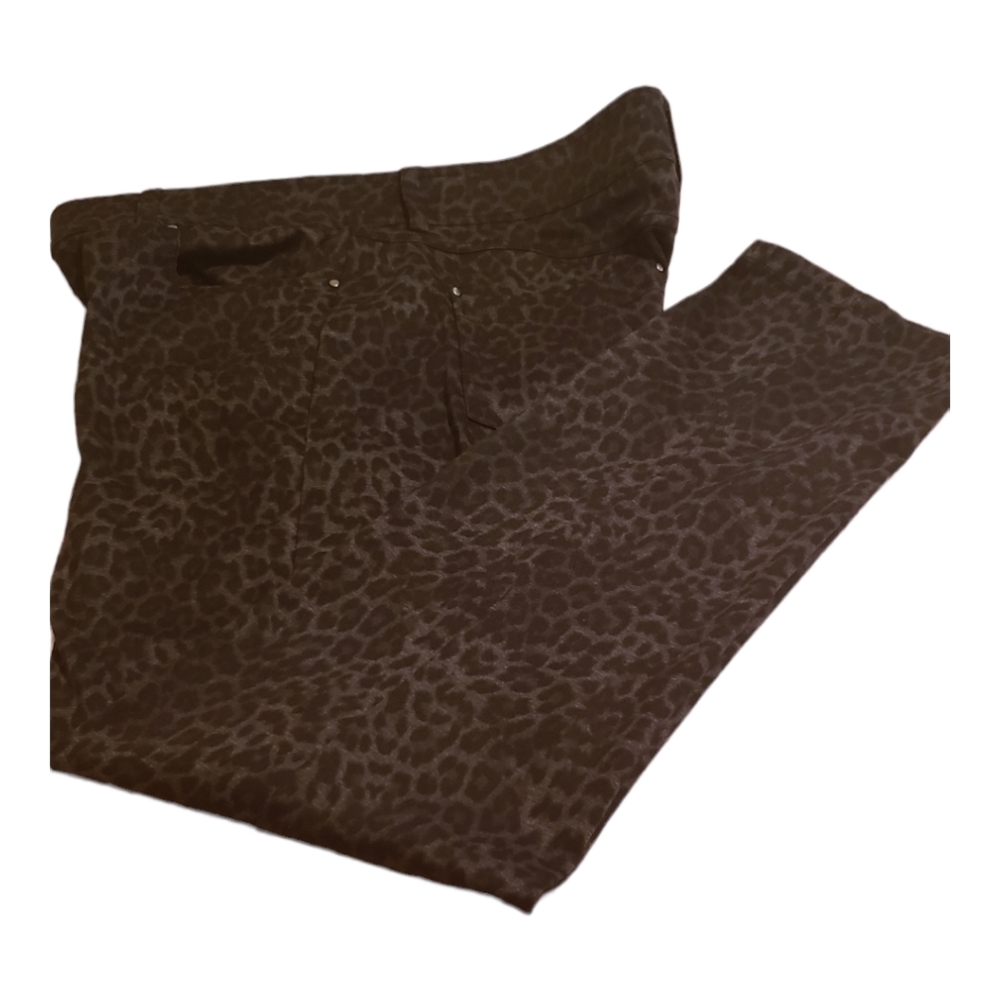 89th Madison  Black Print Jeans